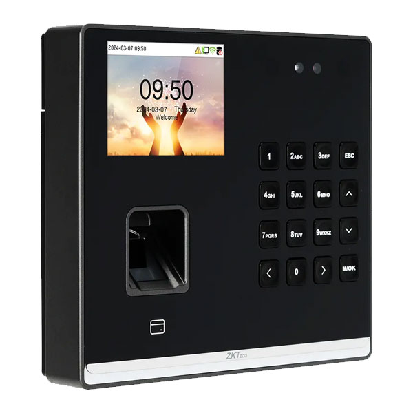 Terminal avanzado ZKTeco M2-LR con pantalla 5 y conectividad 4G para 10,000 huellas