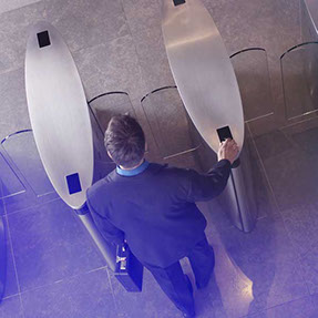 Torniquetes de acceso peatonal digitales