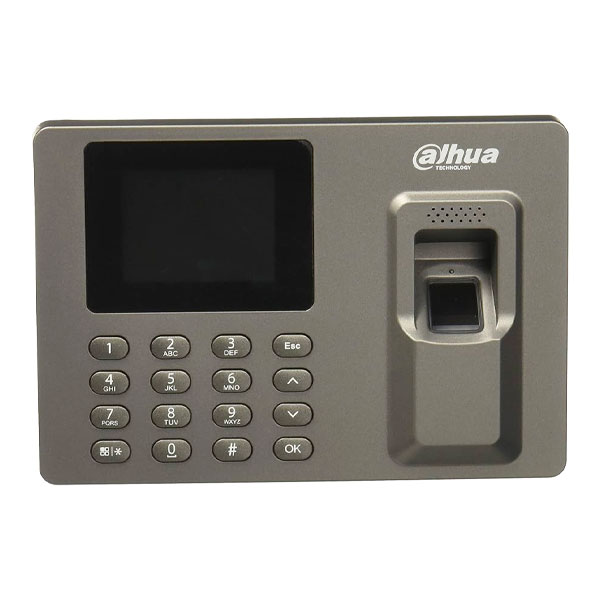 Terminal básico Dahua DHI-ASA1222E con TCP/IP para control de asistencia