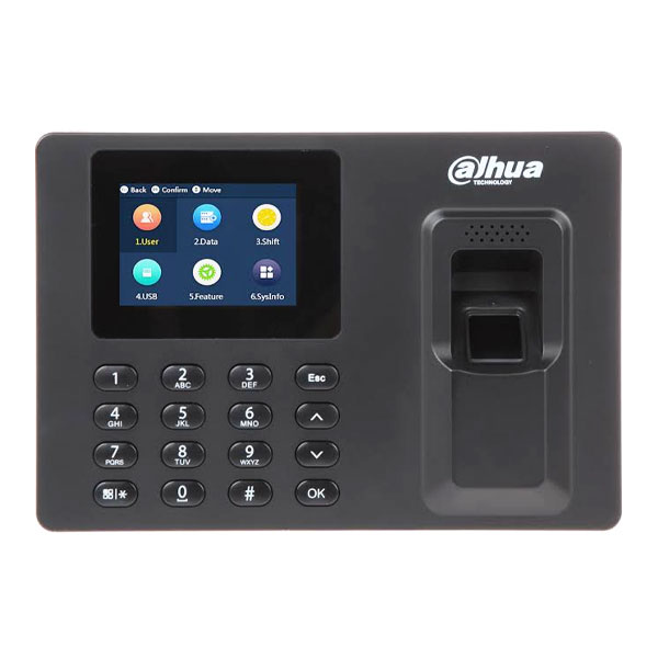 Terminal compacto Dahua DHI-ASA1222E-S con batería de respaldo y WiFi integrado