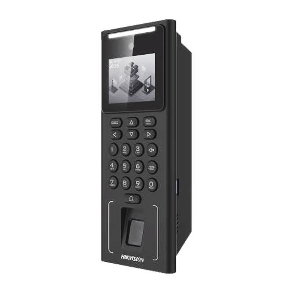 Terminal industrial Hikvision DS-K1T321MFWX-B/S con WiFi integrado y protección IP65
