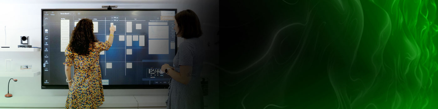 Pantallas digitales e interactivas ZKTeco y BenQ